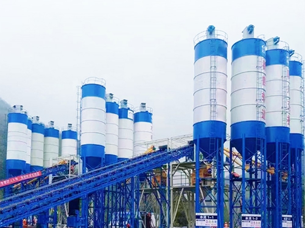 混凝土攪拌站雙HZS240